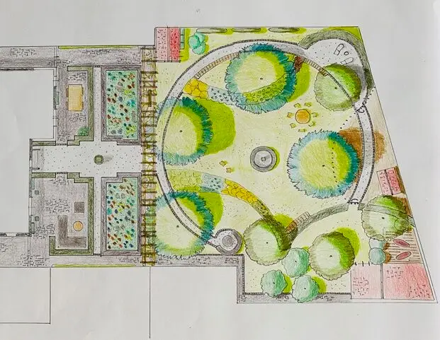 De boomgaardtuin