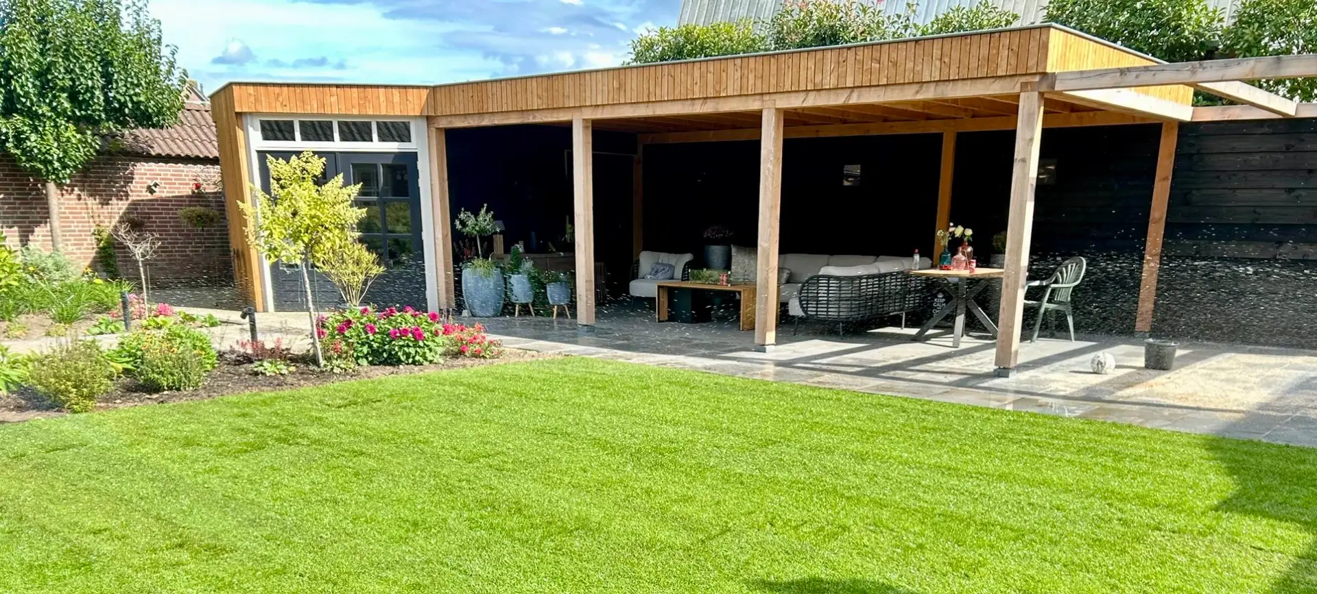 Pergola tuin